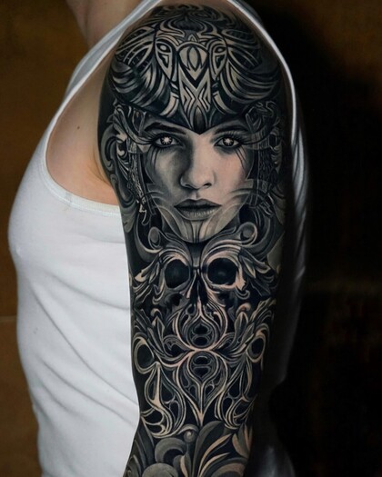 Тату эскиз #102104 Тату мастер Anastasia Kiseleva 