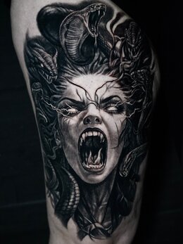 Horror tattoo