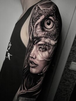 Portrait tattoo