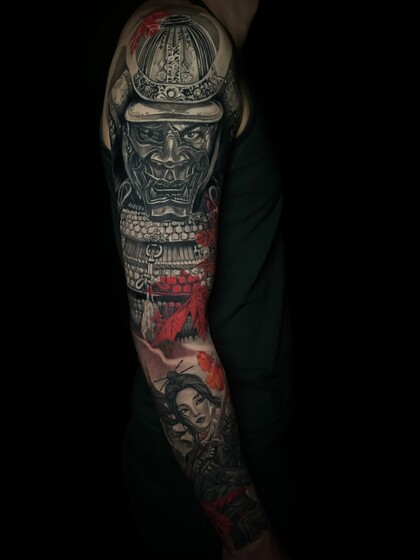 Тату эскиз #102651 Тату мастер Anastasia Kiseleva 