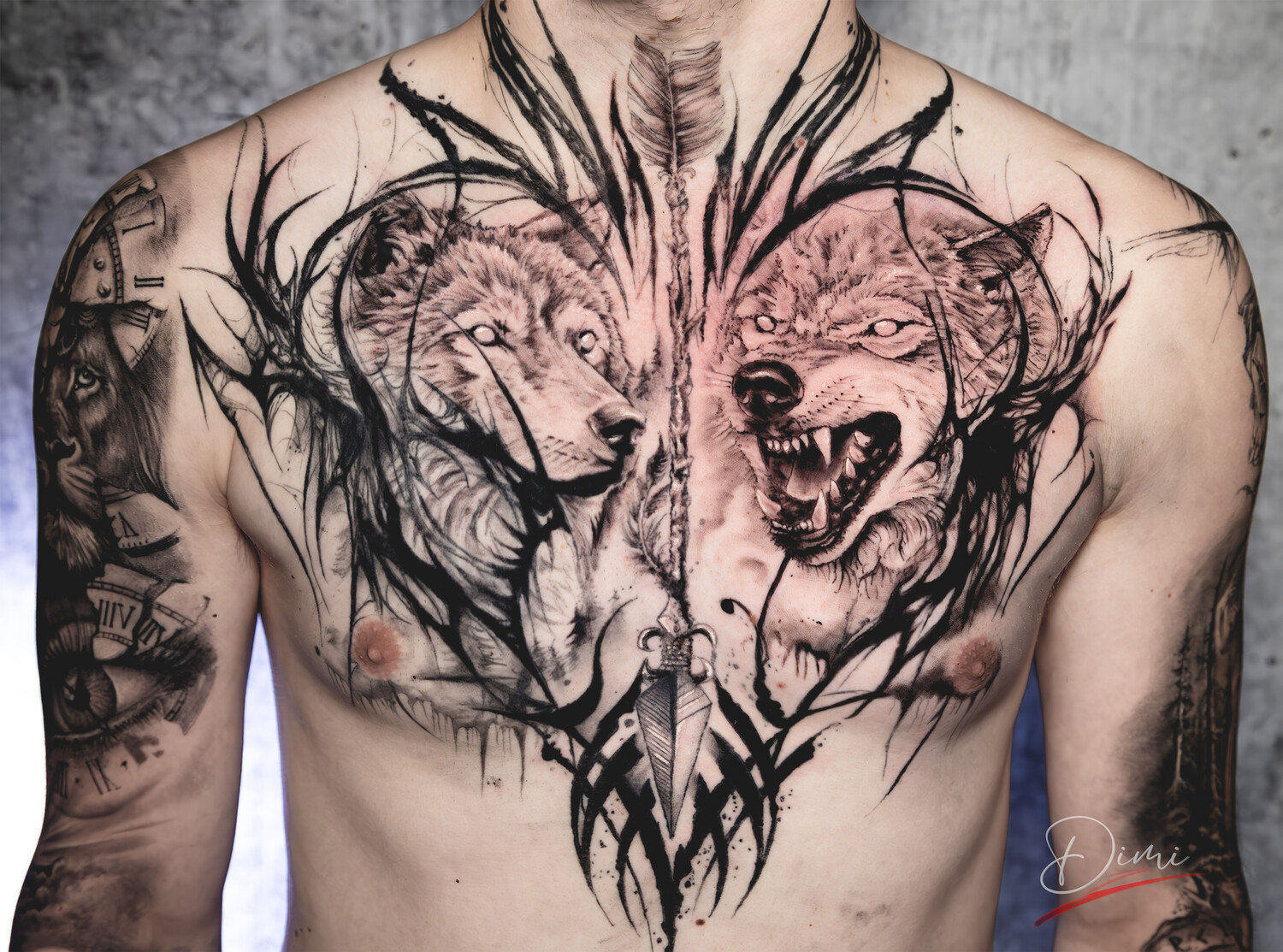 Tattoo by Old Dragon Ink at Old Dragon Ink