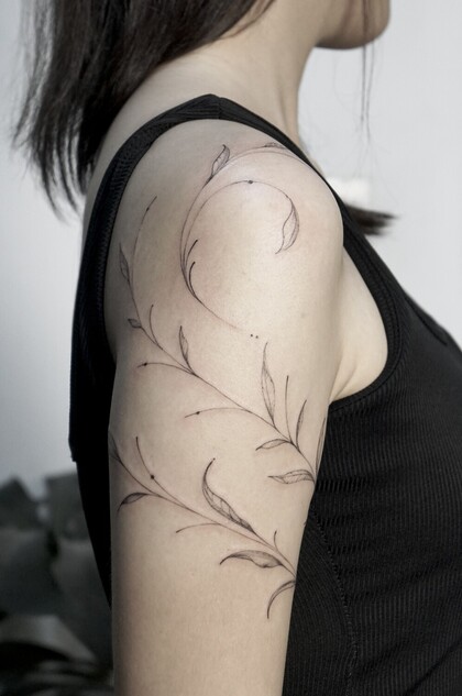 Тату эскиз # Тату мастер Valeriia Radchenko