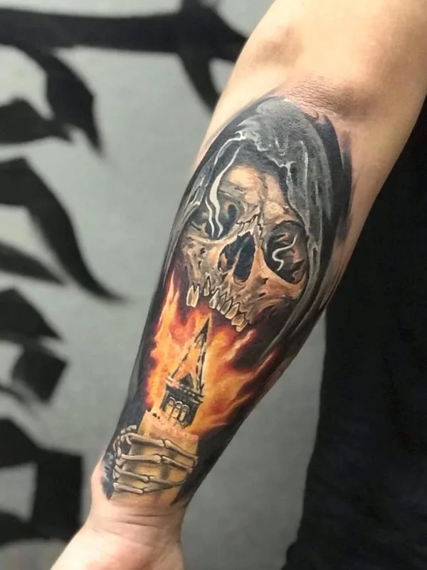 male color realism 타투 부위 forearm #103481 | 타투이스트 Сергей Петров