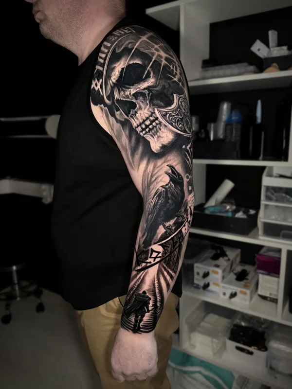 Tatuaggio #104975 | Tatuatore Владимир Мамонов