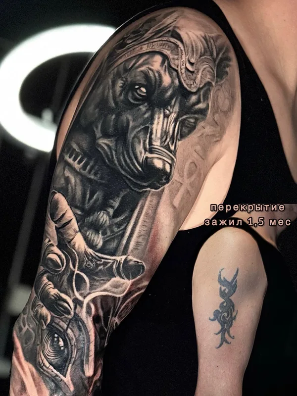 타투 #131363 | 타투이스트 Vladimir Mamonov