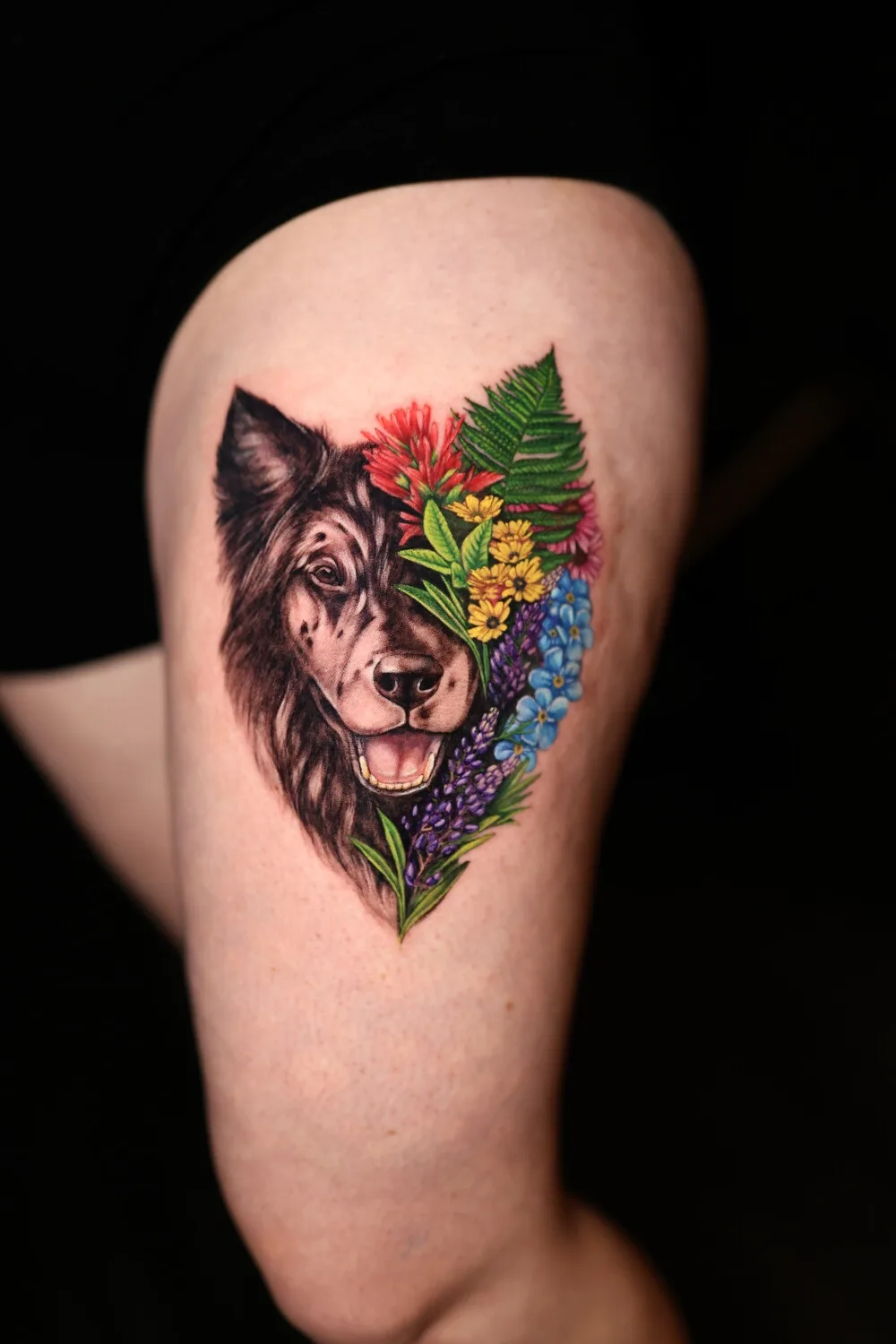 Living Botanical Tattoos by Anastasiia Kravets - image 14