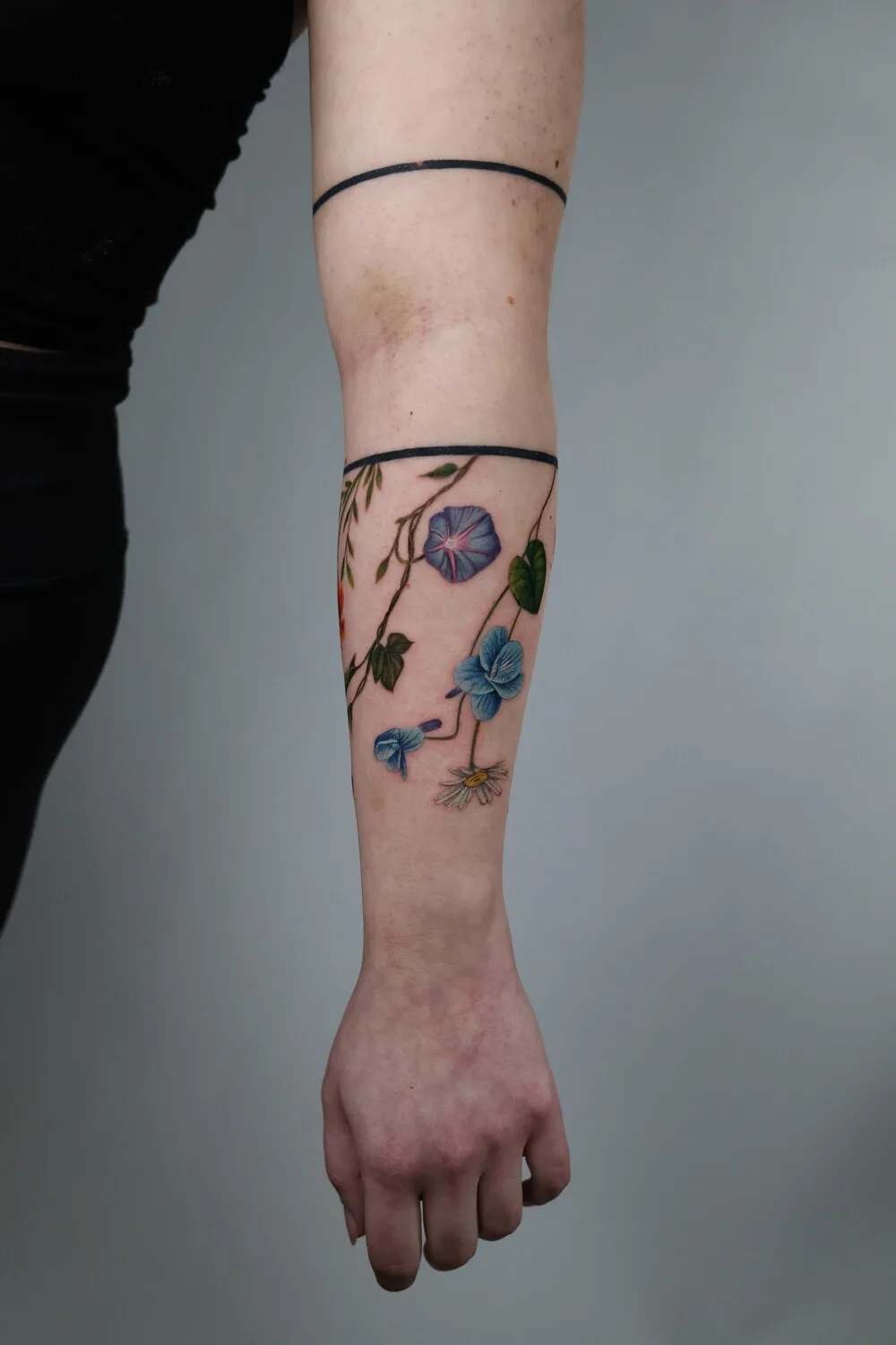 Living Botanical Tattoos by Anastasiia Kravets - image 18