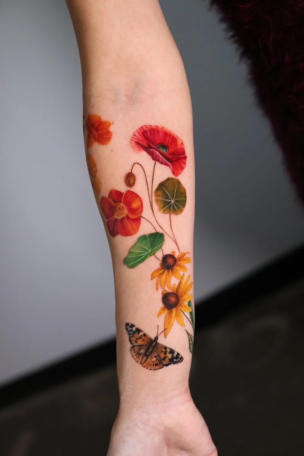 Living Botanical Tattoos by Anastasiia Kravets - image 2