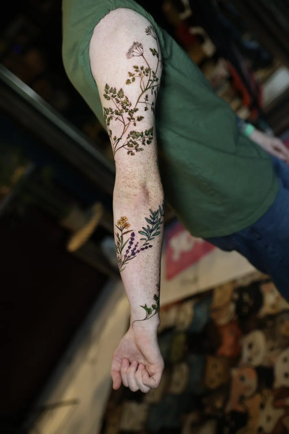 Living Botanical Tattoos by Anastasiia Kravets - image 4