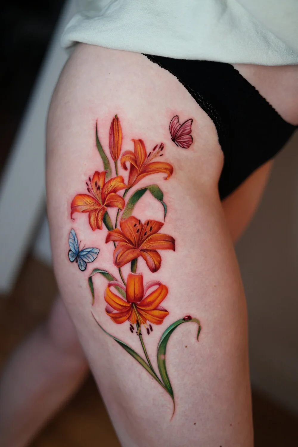 Living Botanical Tattoos by Anastasiia Kravets - image 19