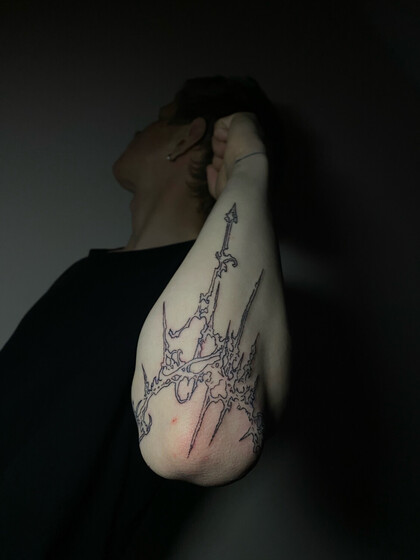 Тату эскиз #104245 Тату мастер Evgeniy Kolodkin