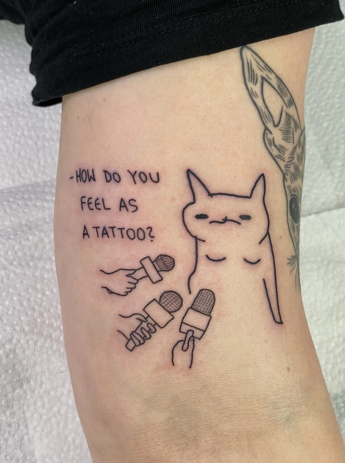 George cat Tattoo