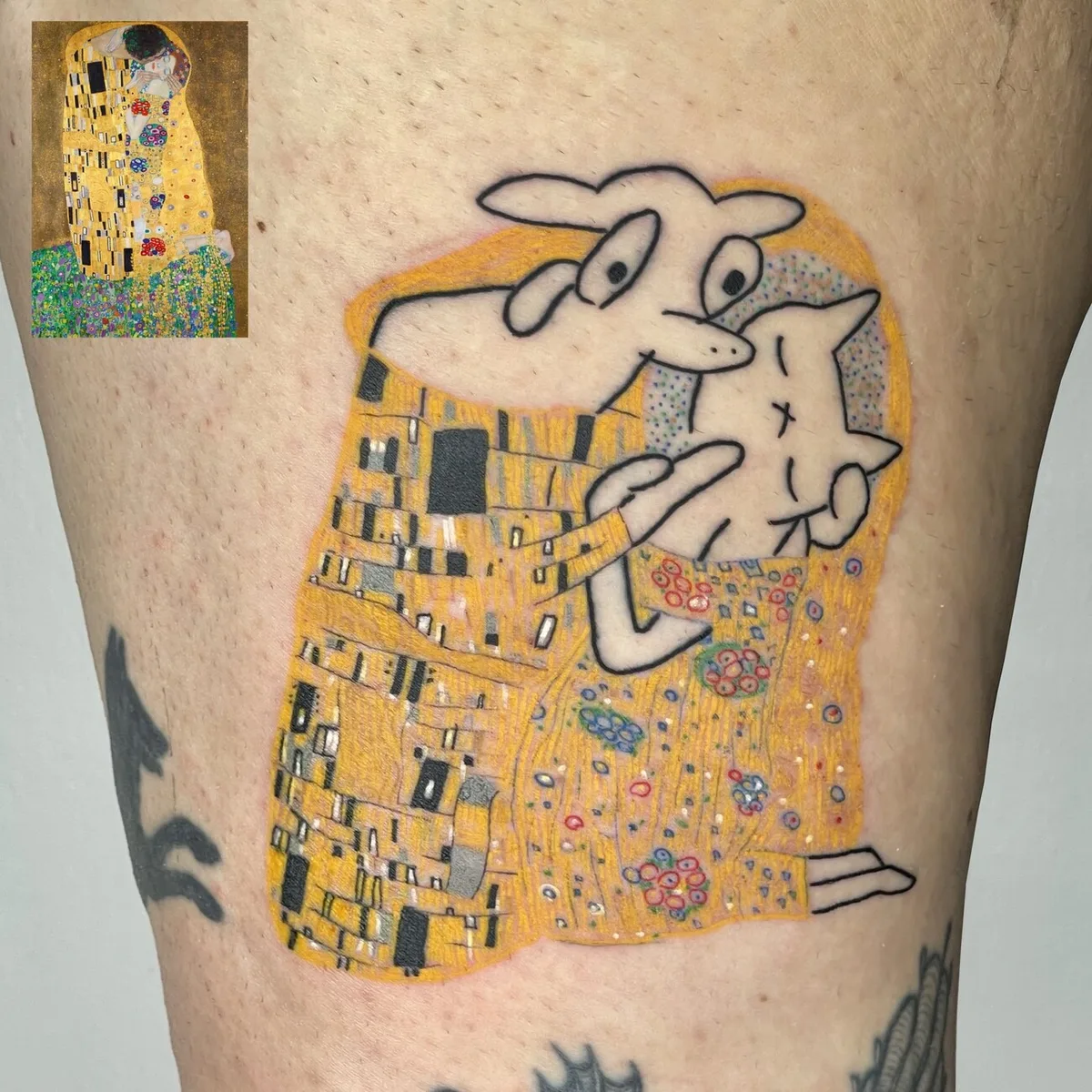 Tattoos Gustav Klimt 