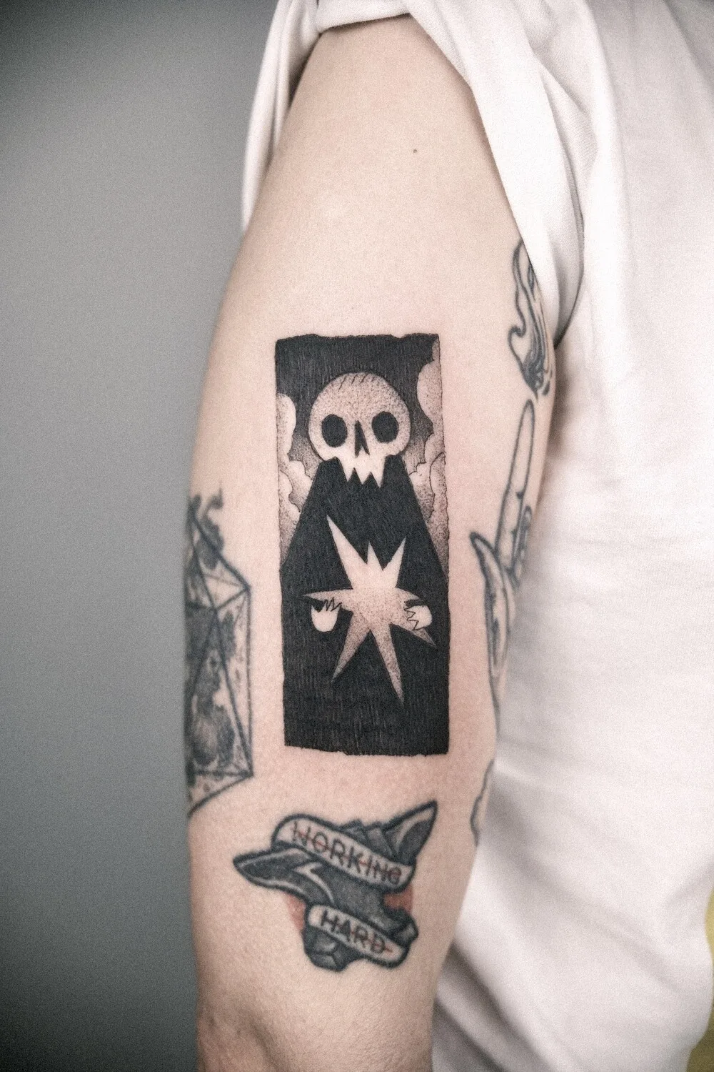 Small Skeleton Tattoos
