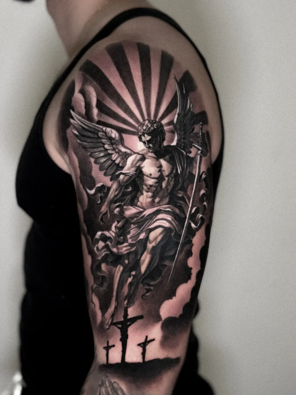 Weiche Schatten, starke Emotionen: Der Black and Grey Realismus von Oleksandr Rudenko - image 4