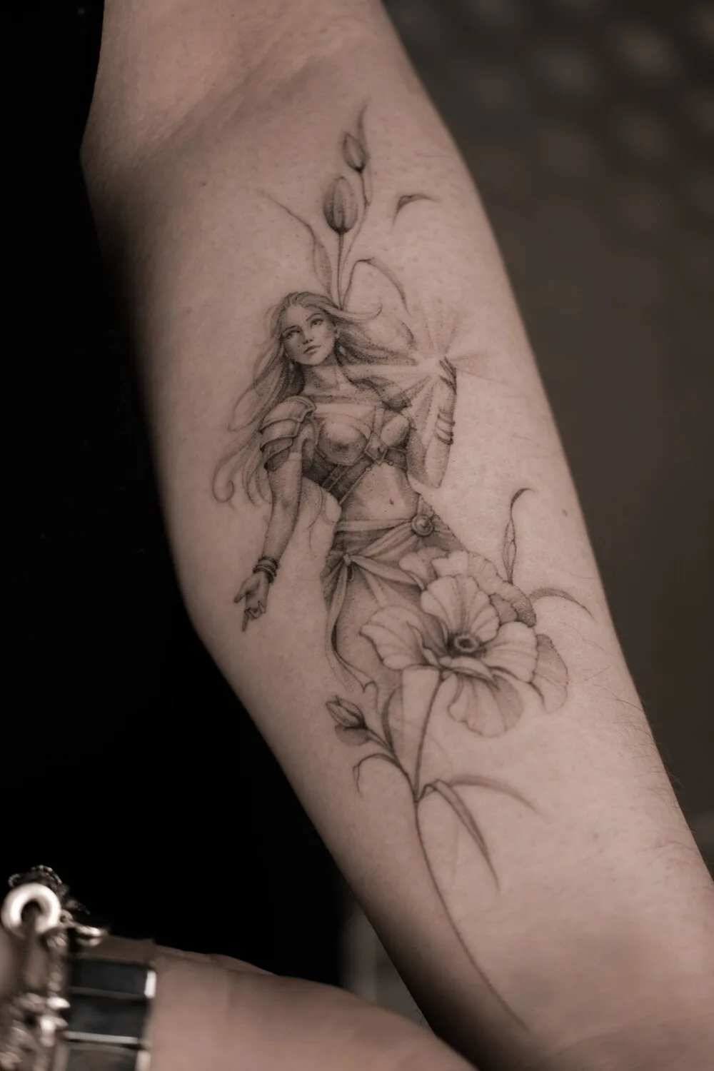Изысканная файнлайн графика от Анастасии Stef Tattoo - image 10