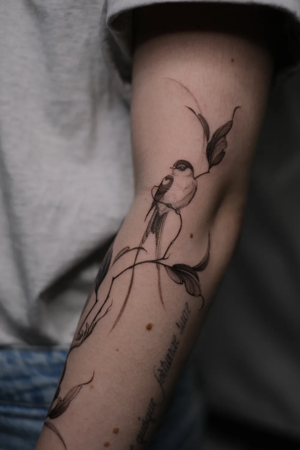 Изысканная файнлайн графика от Анастасии Stef Tattoo - image 7