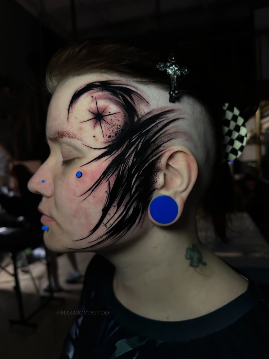 Black & Grey tattoo by Сергей Макаров
