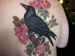 Crow Tattoo Meaning: Intelligence, Memory and Five Traditions