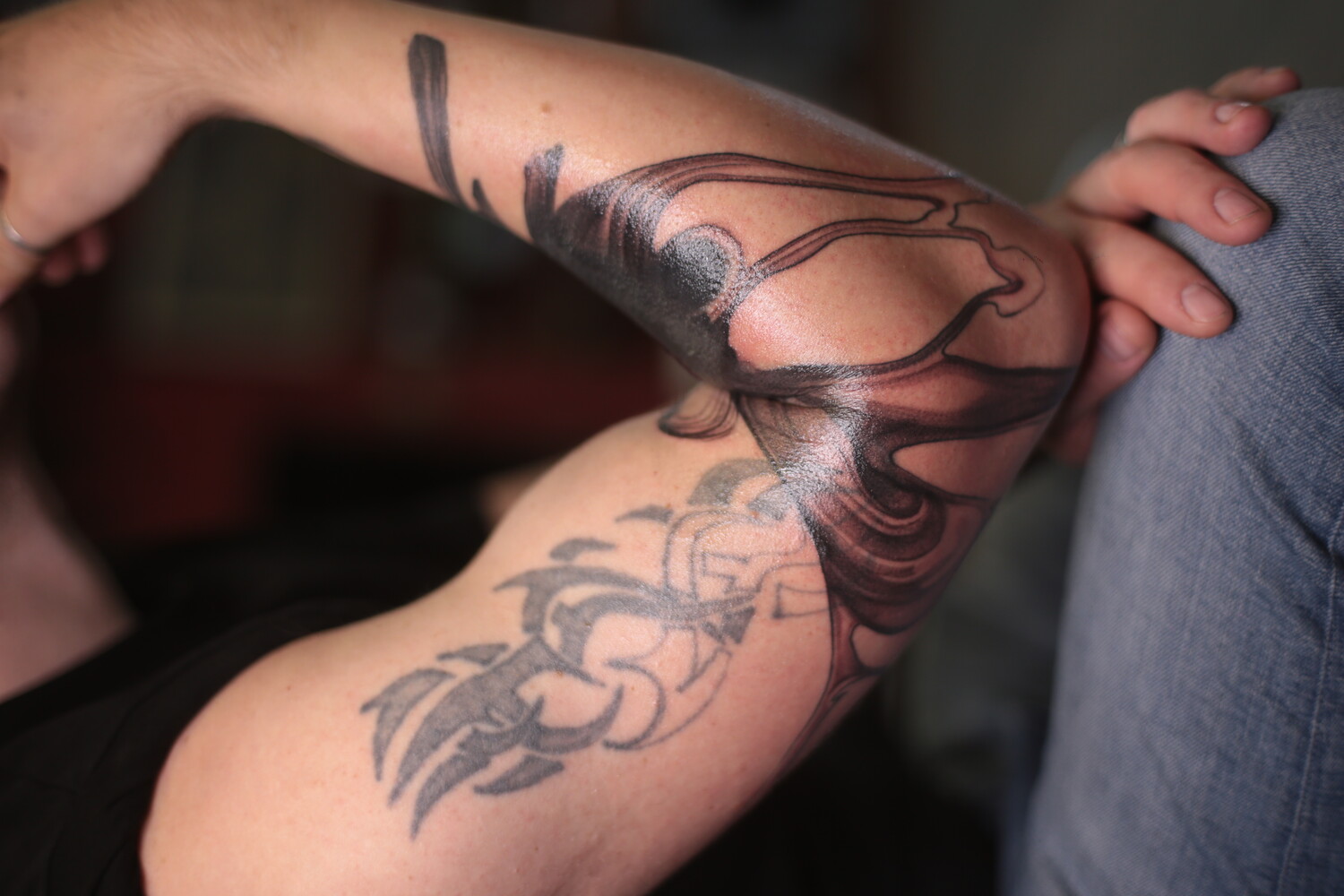 Black tattoo by Меньшикова Катерина