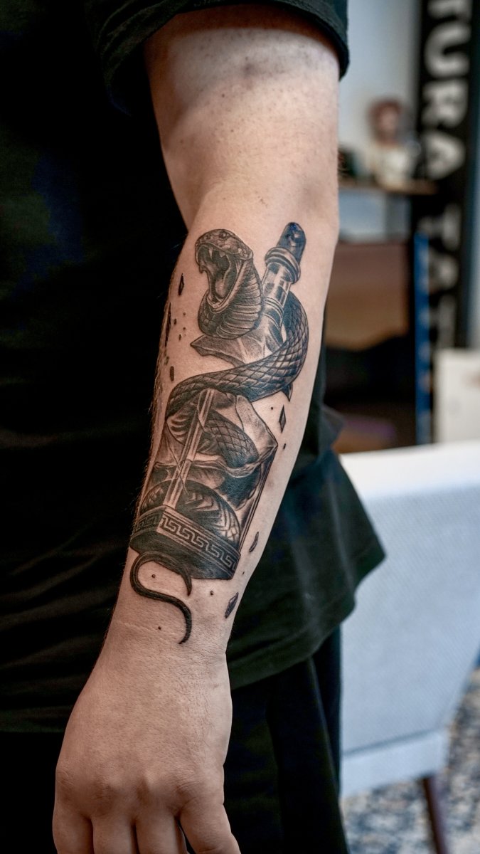 Realism tattoo by Максим Обополов