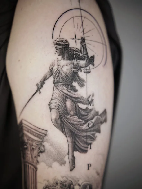linework tattoo #128658 | Tattoo Artist Pawell