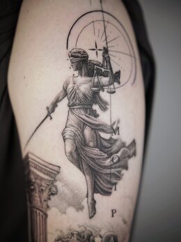 Linework tattoo