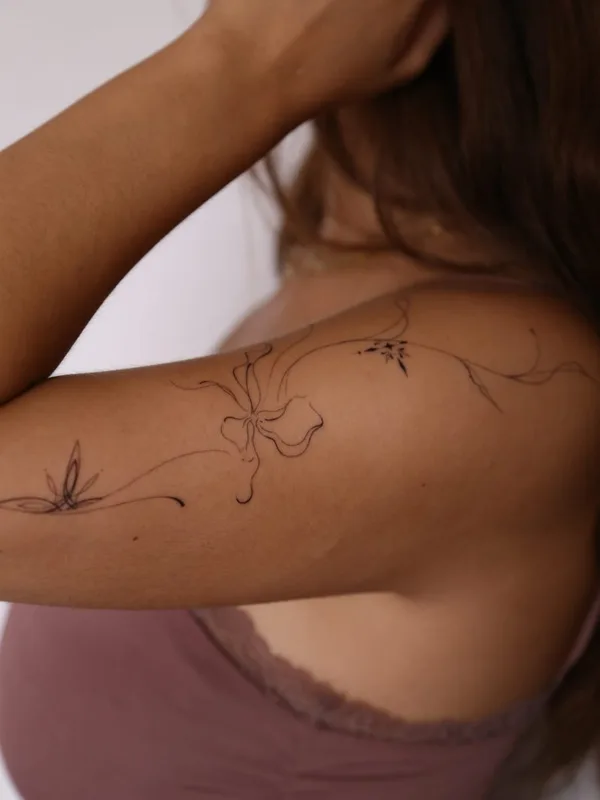 татуировка #129679 | Тату мастер mertcoart | Fine Line Tattoo Artist