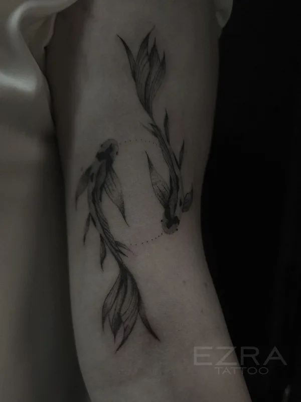 trash polka 타투 #129702 | 타투이스트 Ezra Tattoo