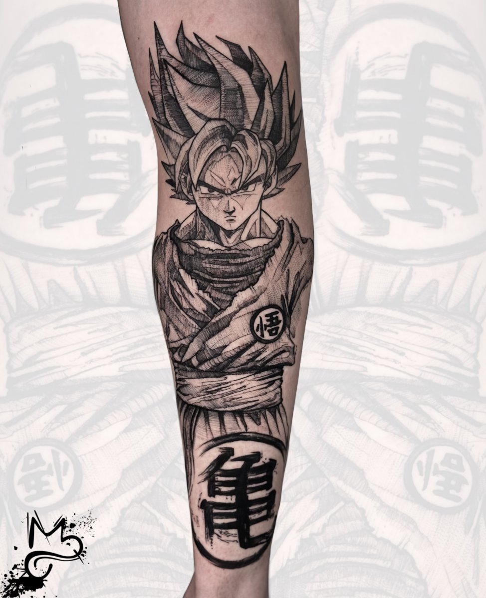 Blackwork tattoo by André Melo
