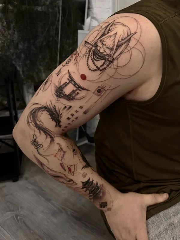 tattoo #130317 | Tätowierer Aleksandra Vaysman