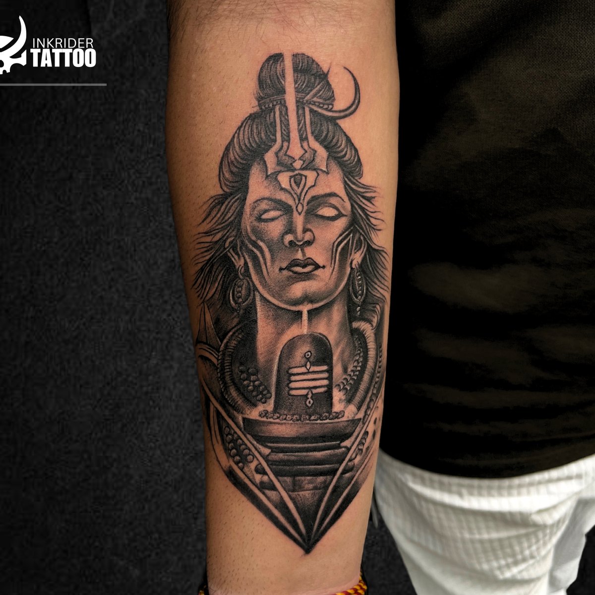 Black & Grey tattoo by Rajveer singh