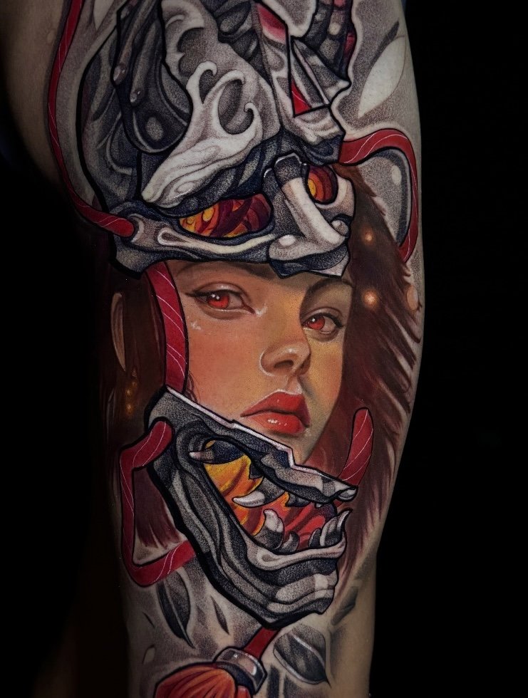 Realism tattoo by Oksana Gromova
