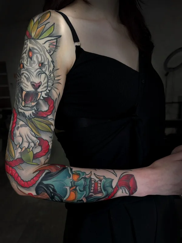 tattoo #131164 | Tattoo Artist Oksana Gromova