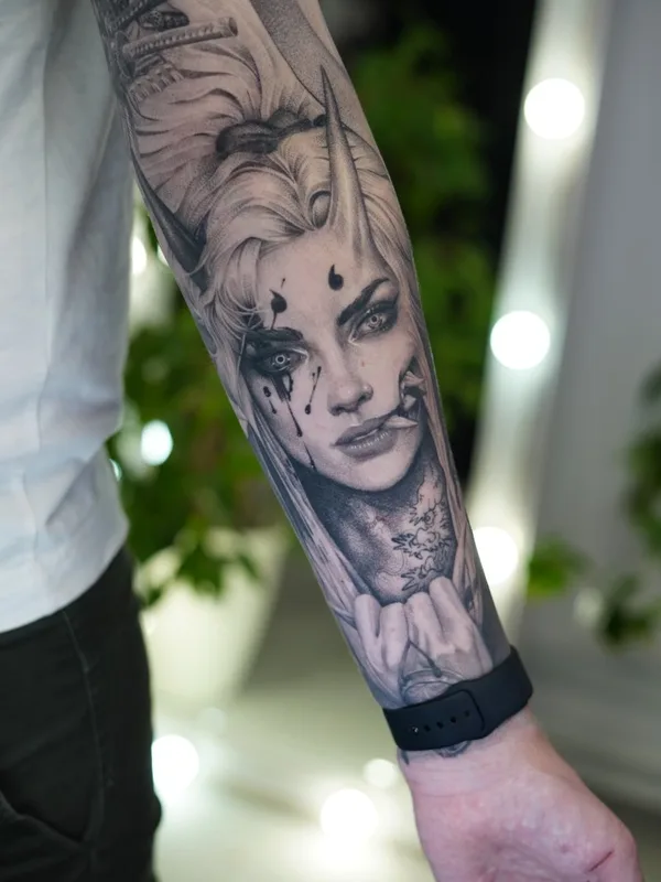 tatuaje #131467 | Tatuador Dmitry Bayanov