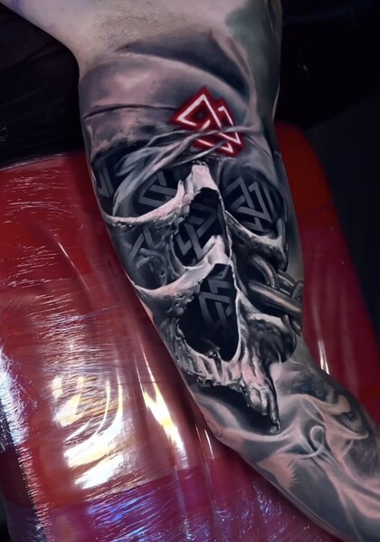 Тату эскиз # Тату мастер Yevhen Dikov