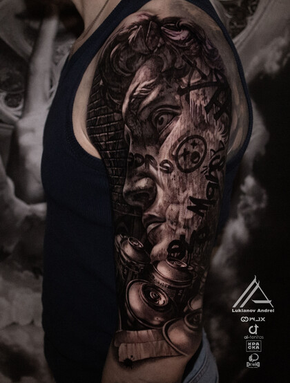 Тату эскиз #91123 Тату мастер Andrey Lukyanov