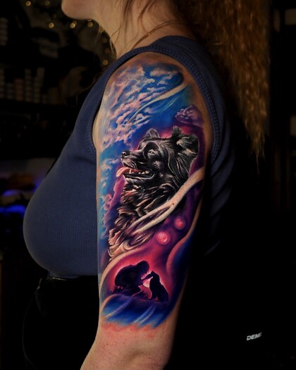 Тату эскиз #95354 Тату мастер Arseniy Karenin