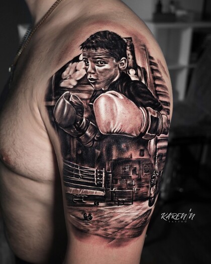 Тату эскиз #95374 Тату мастер Arseniy Karenin