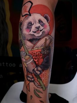Neojapanese tattoo