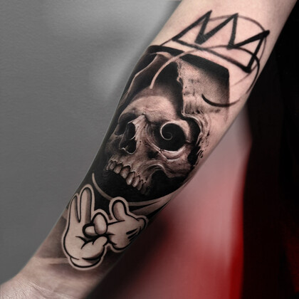 Тату эскиз # Тату мастер Роман Лашманов