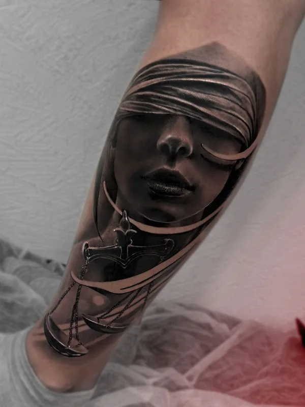 male black realism татуировка на forearm #99923 | Тату мастер Роман Лашманов