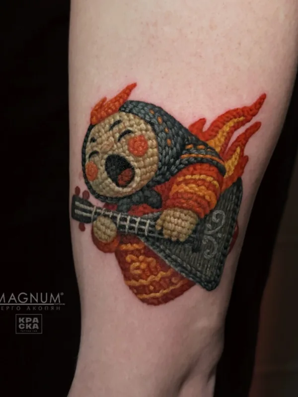 male color authorsstyle Tatuaggio su shoulder #100015 | Tatuatore Серго Акопян