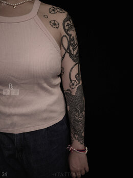 Neojapanese tattoo