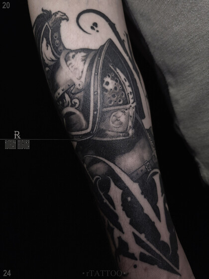 Тату эскиз # Тату мастер РОМАН МИГУРА