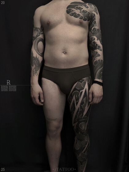 Тату эскиз # Тату мастер РОМАН МИГУРА