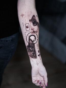 Microrealism tattoo