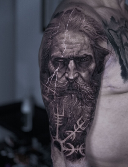 Тату эскиз #94178 Тату мастер Кирилл Антик