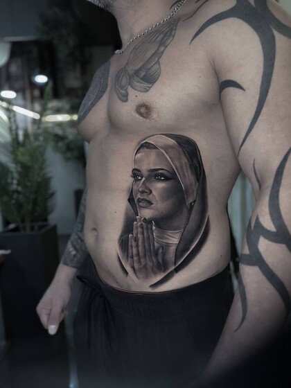 Тату эскиз #94415 Тату мастер Кирилл Антик