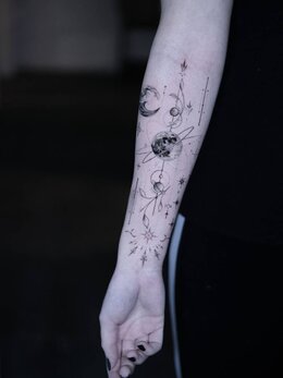 Microrealism tattoo